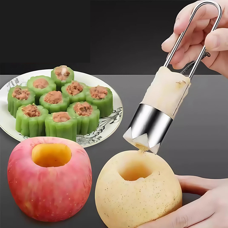 Kitchen Gadgets & Toys - Stainless Steel Fruit Core Remover Apple