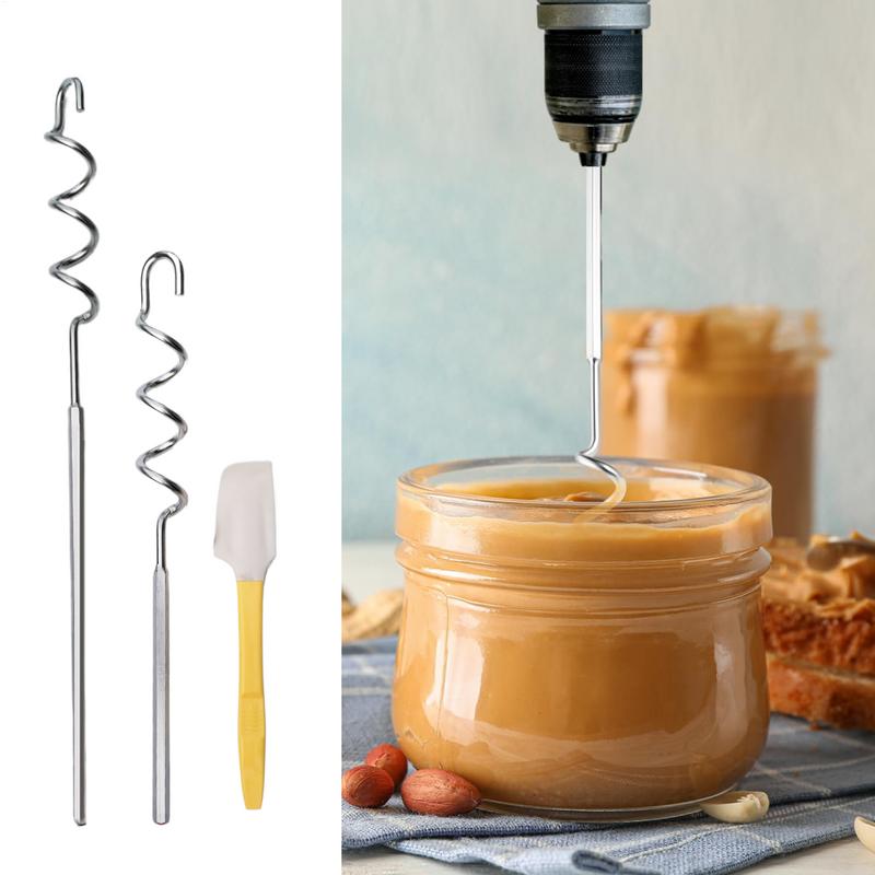 Kitchen Gadgets Mixer - Stainless Steel Nut Butter Mixer Food