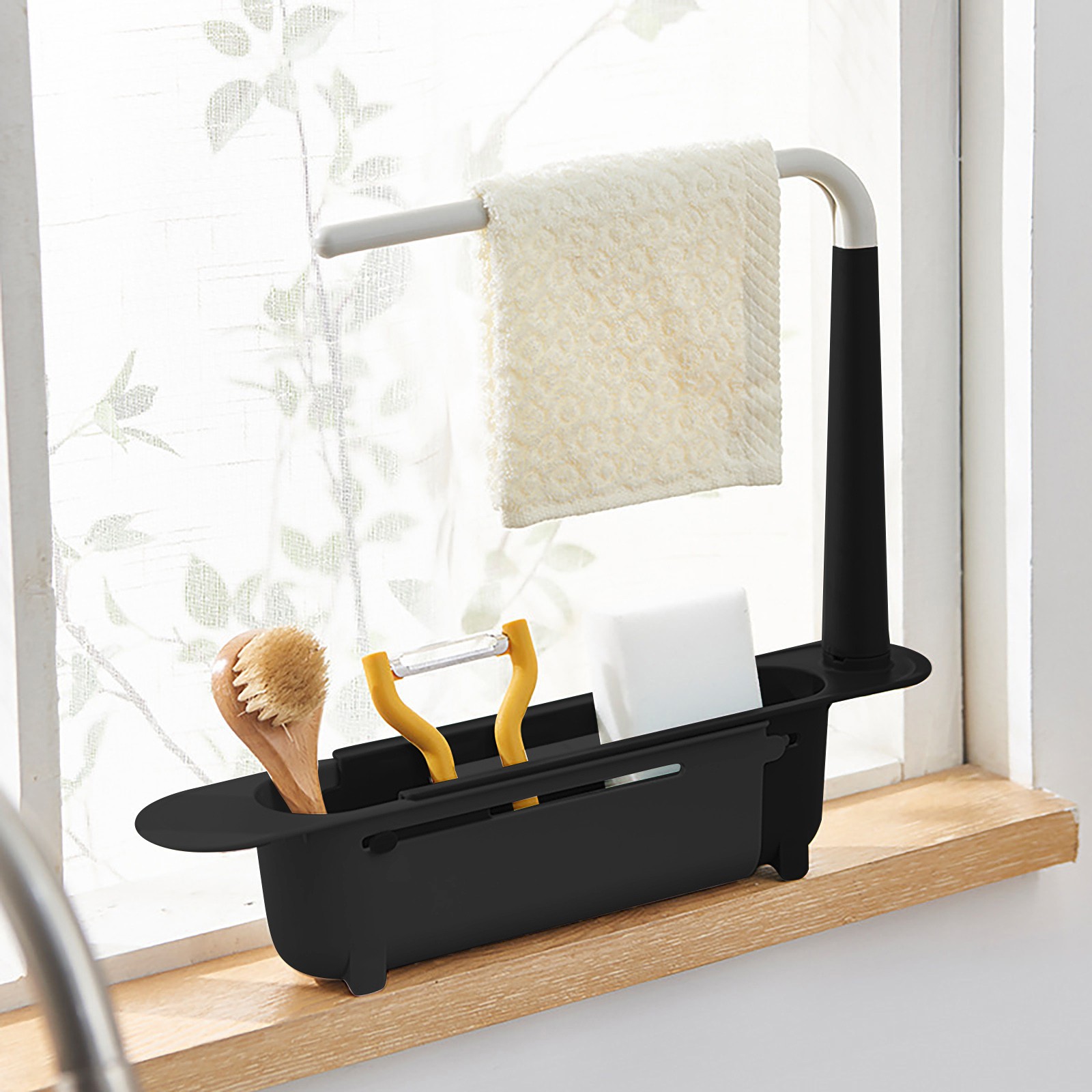 Kitchen Gadgets Must Have - elescopic Sink Shelf Drainer Rack Kitchen