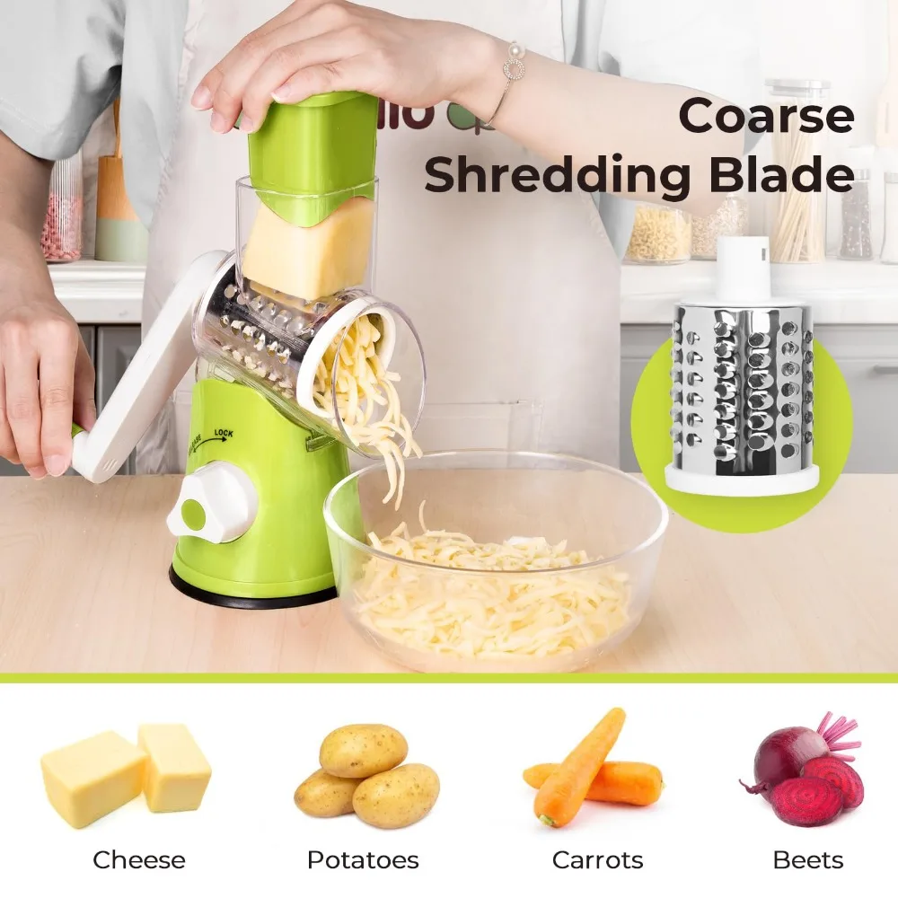 Kitchen Gadgets In China - Manual Rotary Grater For Cheese And