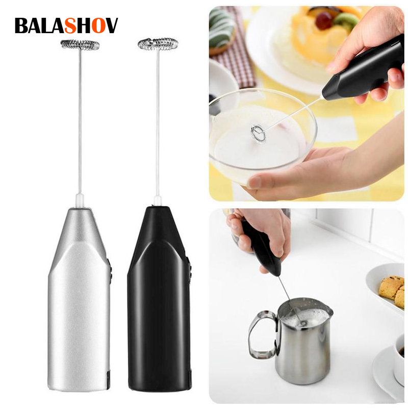 Kitchen Gadgets Must Have - Wireless Milk Foamer Coffee Whisk Mixer