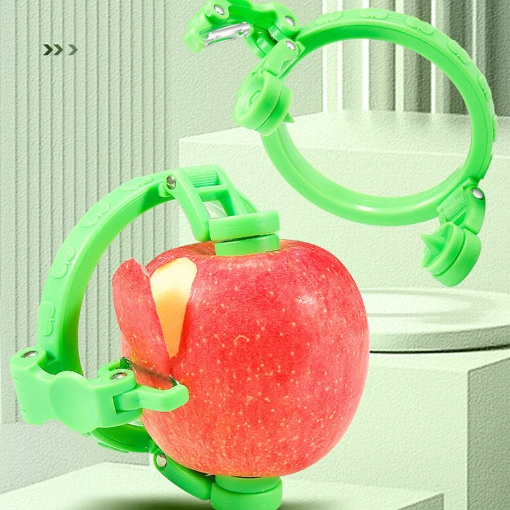Kitchen Gadgets Gift Ideas - Handheld Rotary Apple Peeler Spiral Slicer