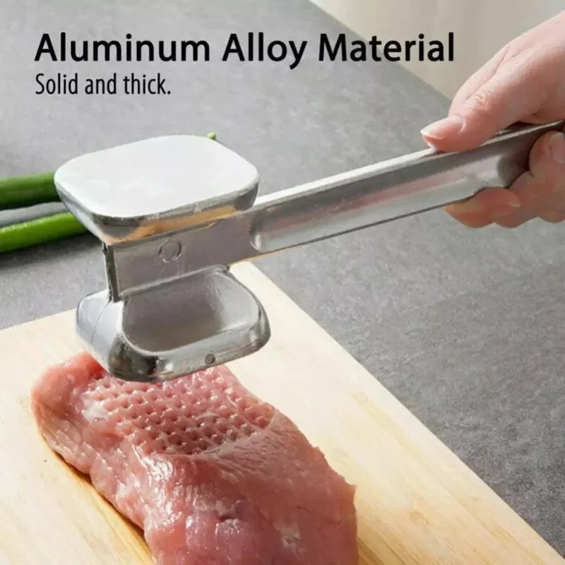 Kitchen Gadgets In China - Durable Stainless double-sided Loose Meat Hammer