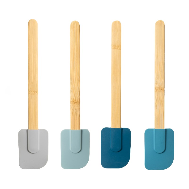 Silicone Spatula Set - Colorful Silicone Spatulas Set 4 with