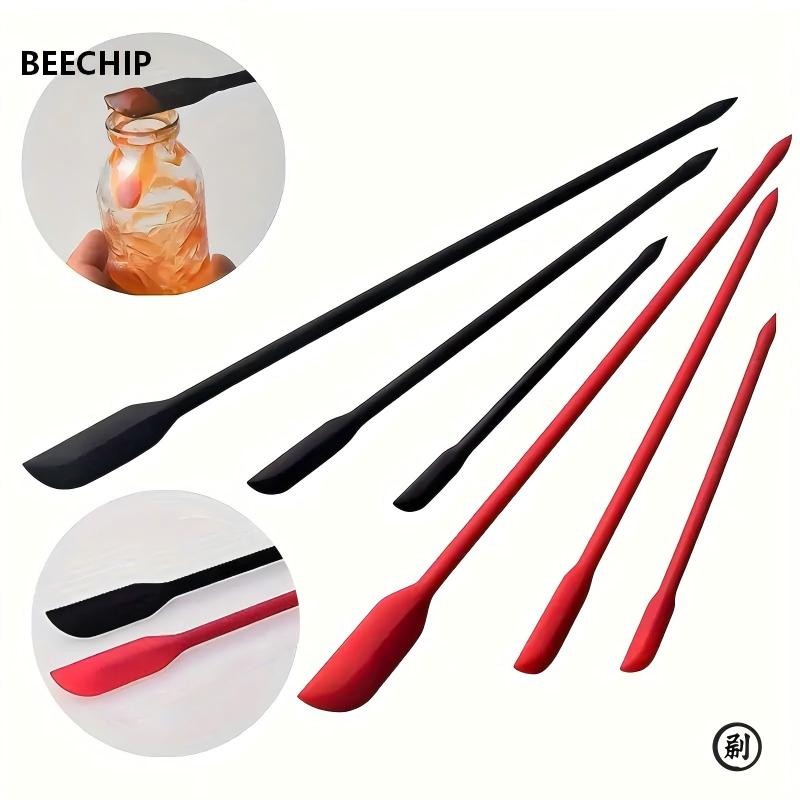 Silicone Spatula Set - 3-Piece Mini Silicone Spatula Set -