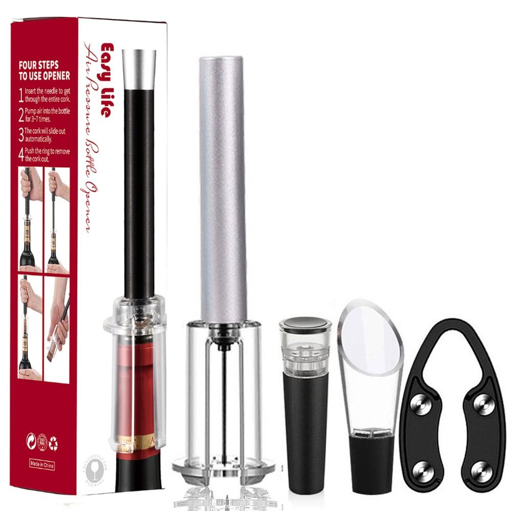 Kitchen Gadgets Must Have - Bar Accessories Wine Bottle Opener Set