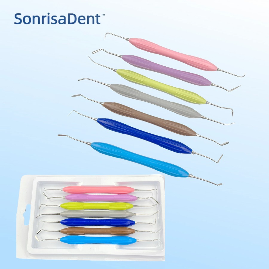 Silicone Spatula Set - Dental Tool Resin Spatulas Composite Instruments