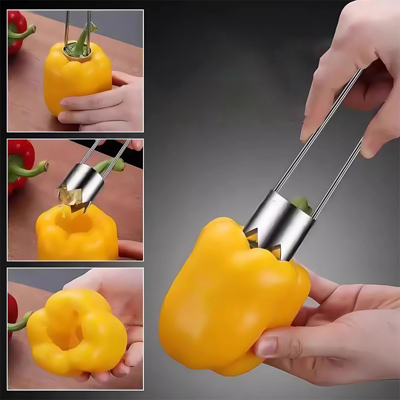 Stainless Steel Fruit Core Rem - Kitchen Gadgets & Toys review and price