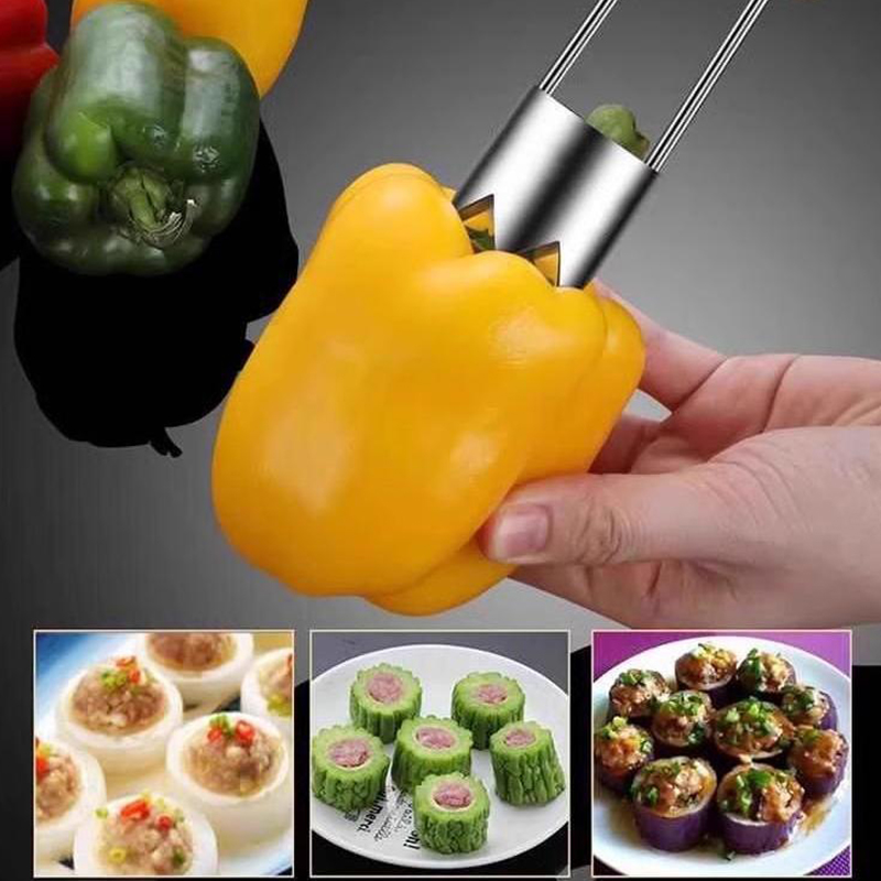 Stainless Steel Fruit Core Rem - Kitchen Gadgets & Toys review and price