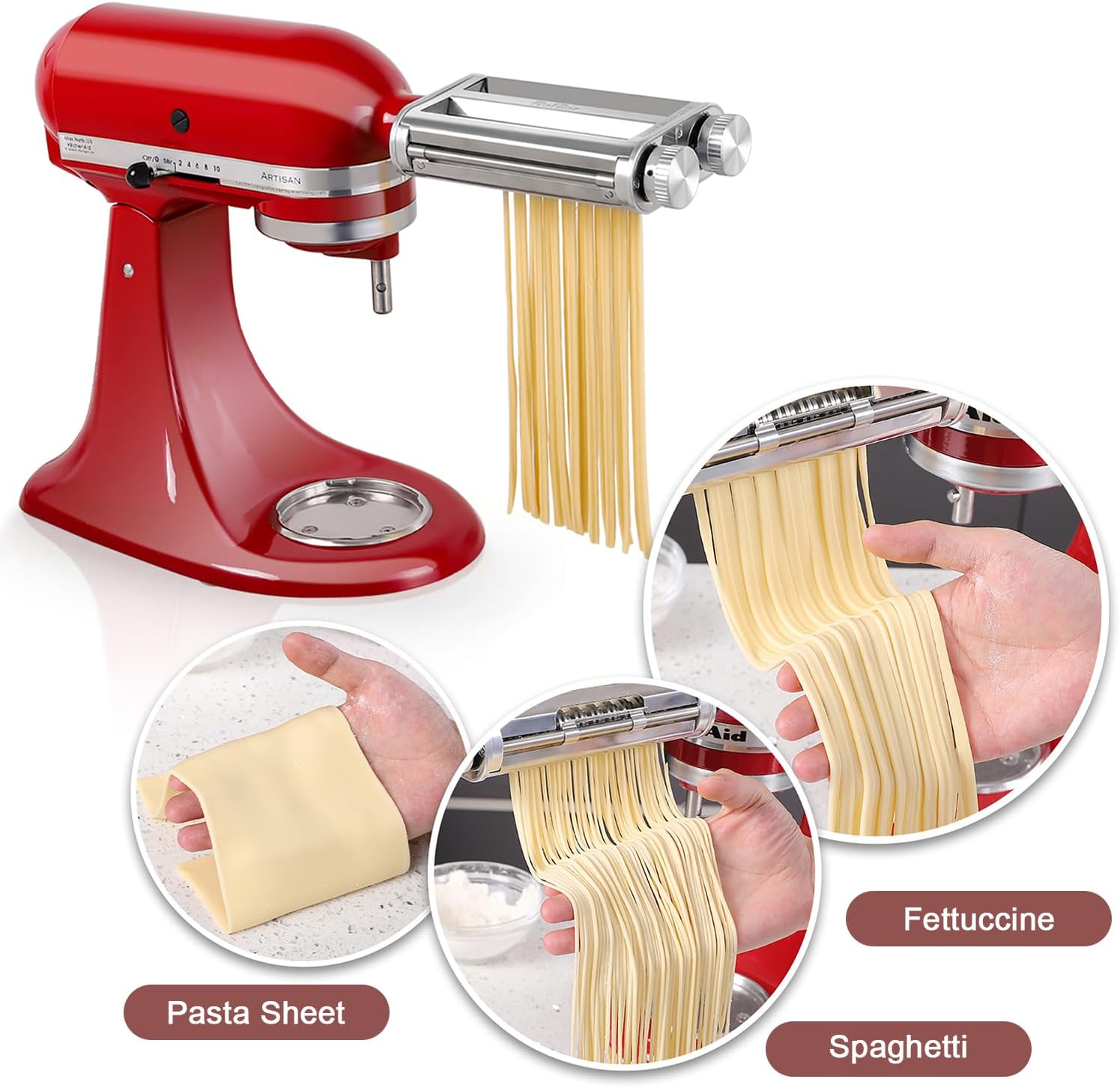 KitchenAid Mixer 3-in-1 Pasta  - Kitchen Gadgets Mixer review and price