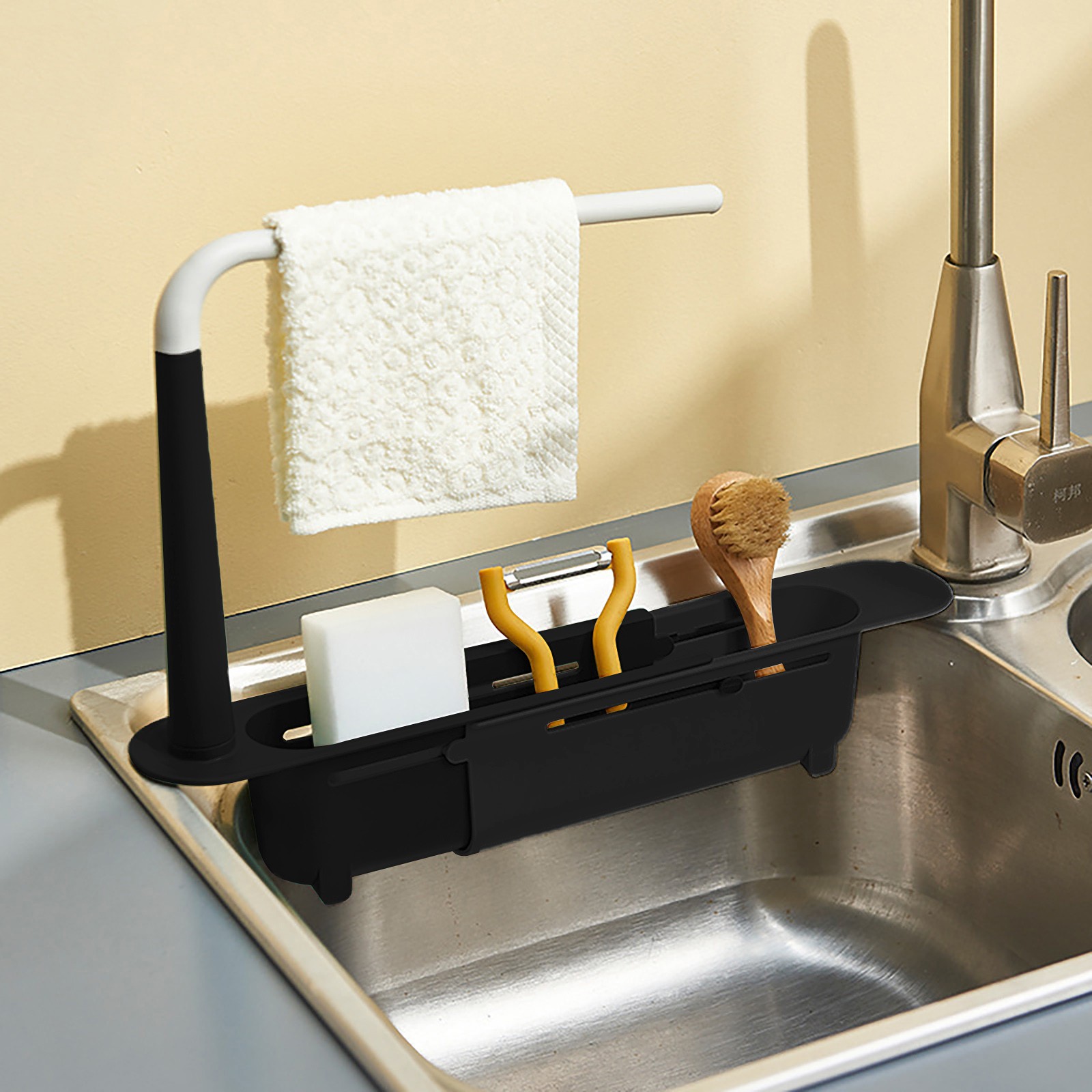 elescopic Sink Shelf Drainer R - Kitchen Gadgets Must Have review and price