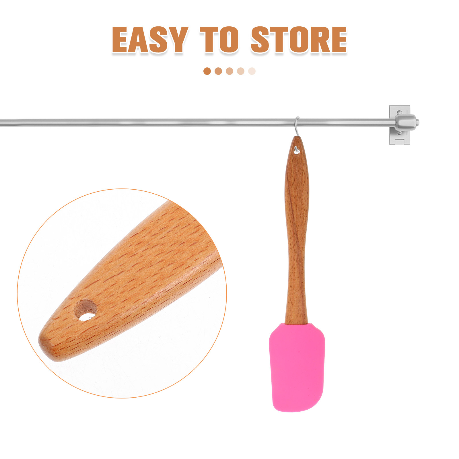 2Pcs Silicone Valentine Spatul - Silicone Spatula Set review and price