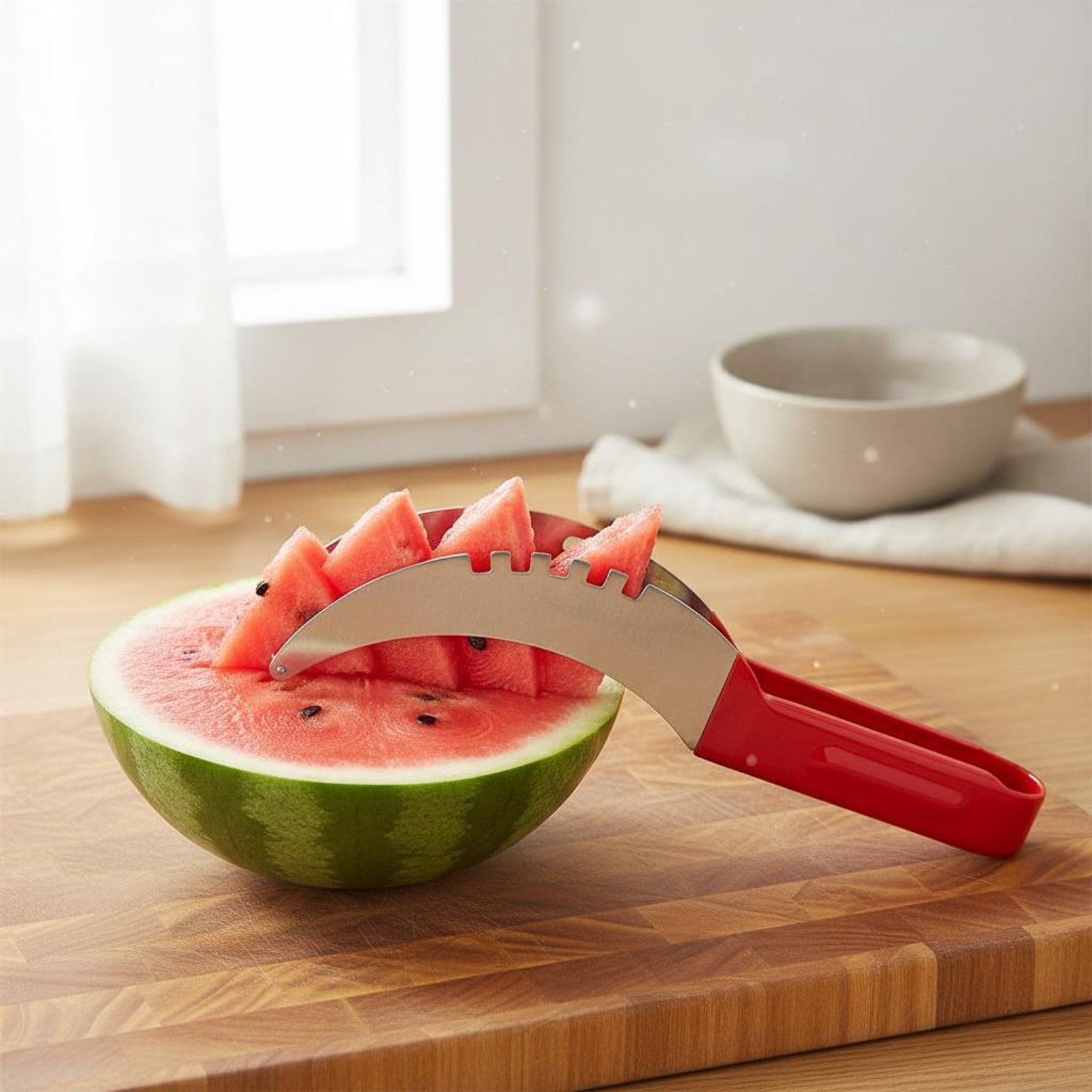 Watermelon Cube Cutter Food Gr - Kitchen Gadgets & Toys review and price