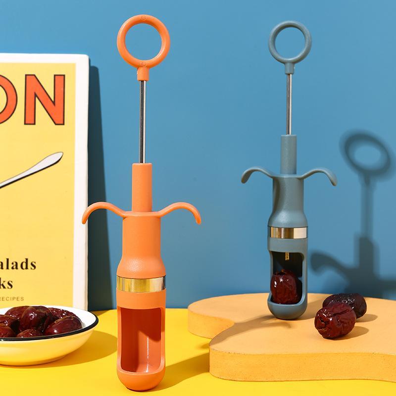 One-Second Cherry Pitter Stain - Kitchen Gadgets & Toys review and price