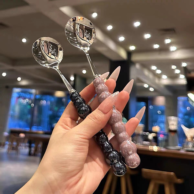 Pearl Handle Spoon Stainless S - Kitchen Gadgets Must Have review and price