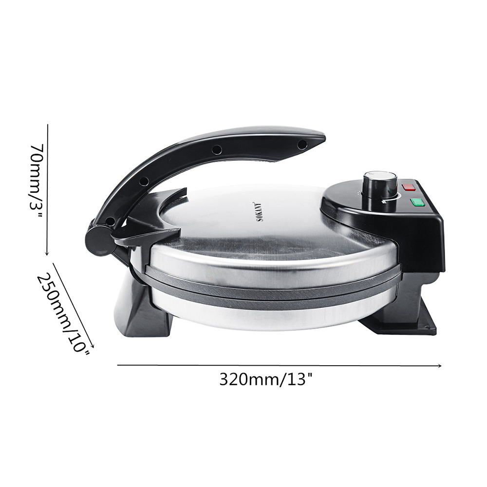 1500W Non Stick Electric Crepe - Kitchen Gadgets Roti Maker review and price