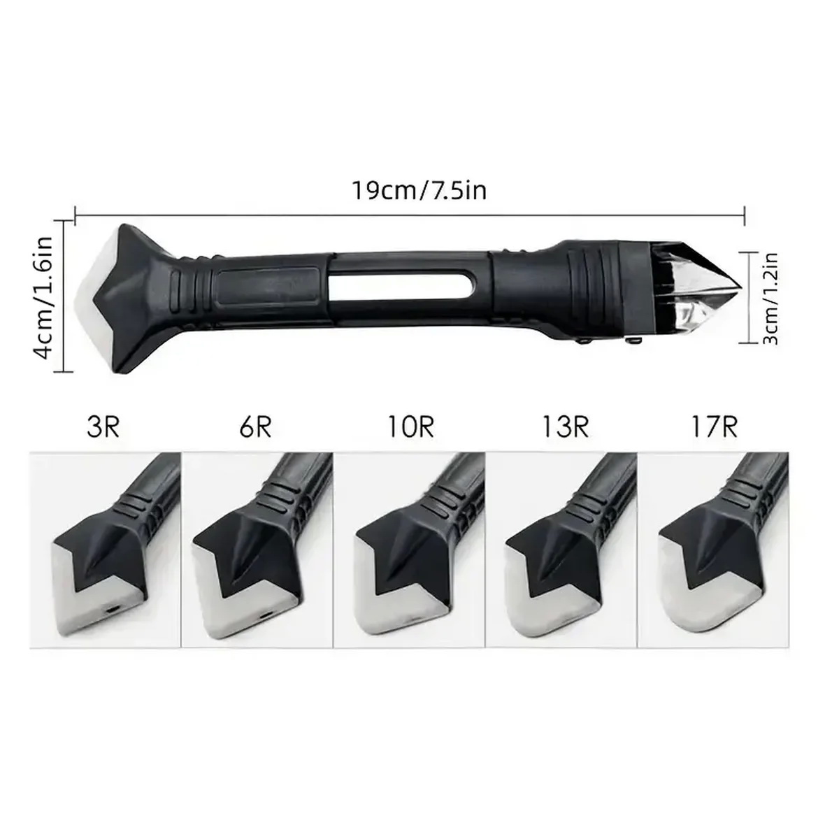 1/2 SET 5-in-1 Metal Head Caul - Silicone Spatula Set review and price