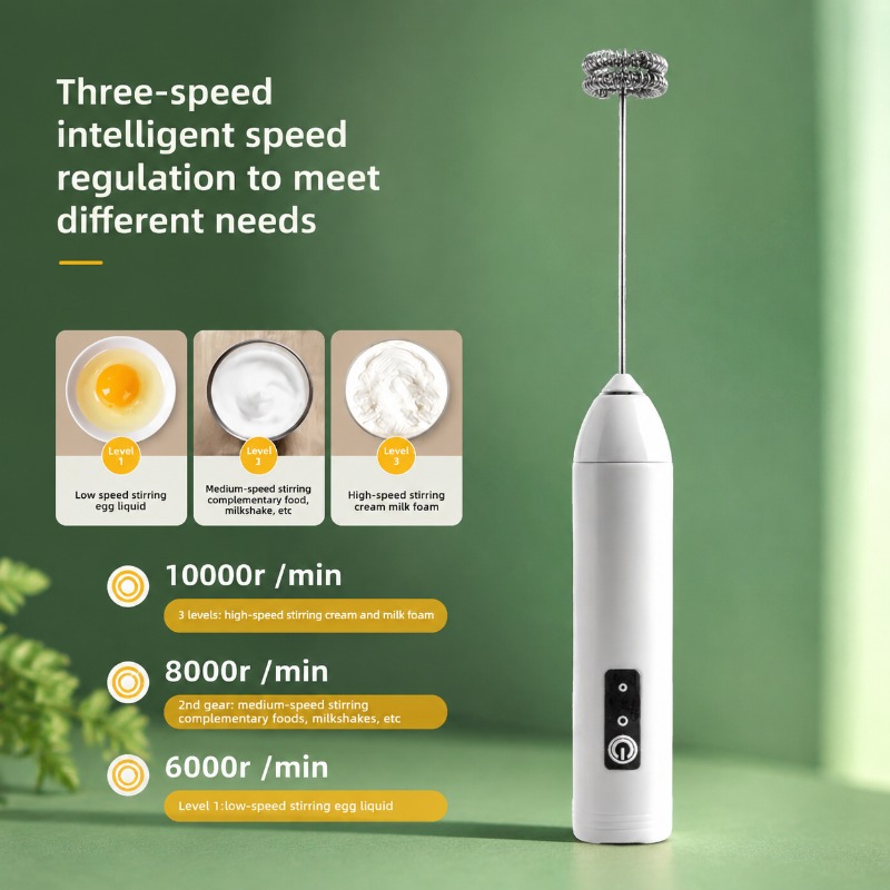 Electric Milk Frother + Egg Be - Kitchen Gadgets Must Have review and price